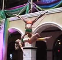 Female Aerial Cube Duo