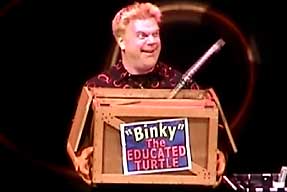 Binky the Educated Turtle