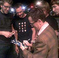Dizzy Desoto Signing Autographs