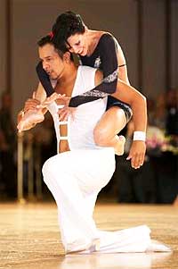 Eric Luna and Georgia Ambarian Showing their Power