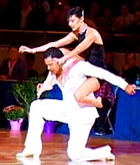 Getting Ready for another Powerful Dance Lift
