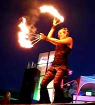 Amazing Fire Performers