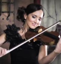 Best Selling Violinist Jenny - Dressed in Black