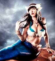 Christel - A Mermaid Pose