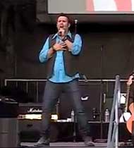 Nathan Osmond Singing Hand Over Your Heart
