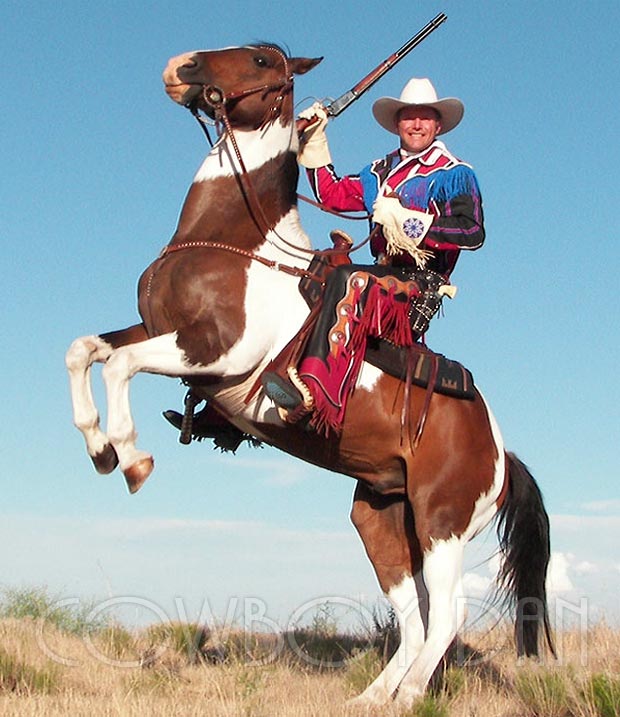 dm-promo-on-horse Great Entertainment for a Cowboy or Western Event