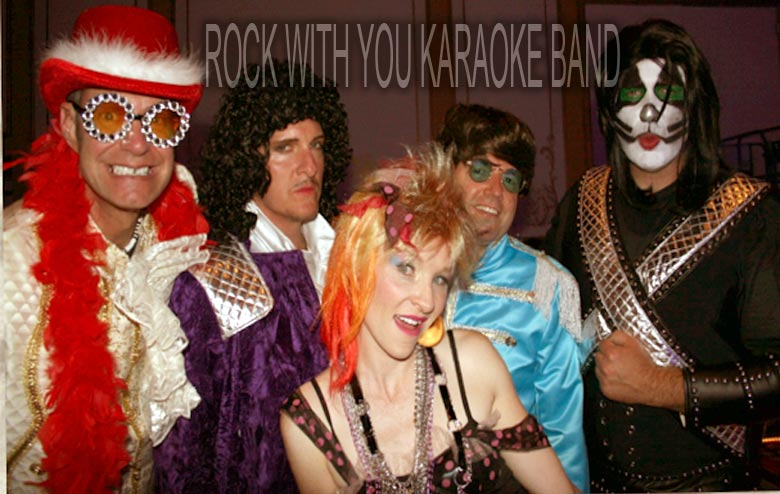 Rock With You Karaoke Band for Interactive Corporate Events