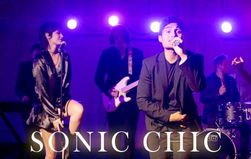 Hire the Sonic Chic Band