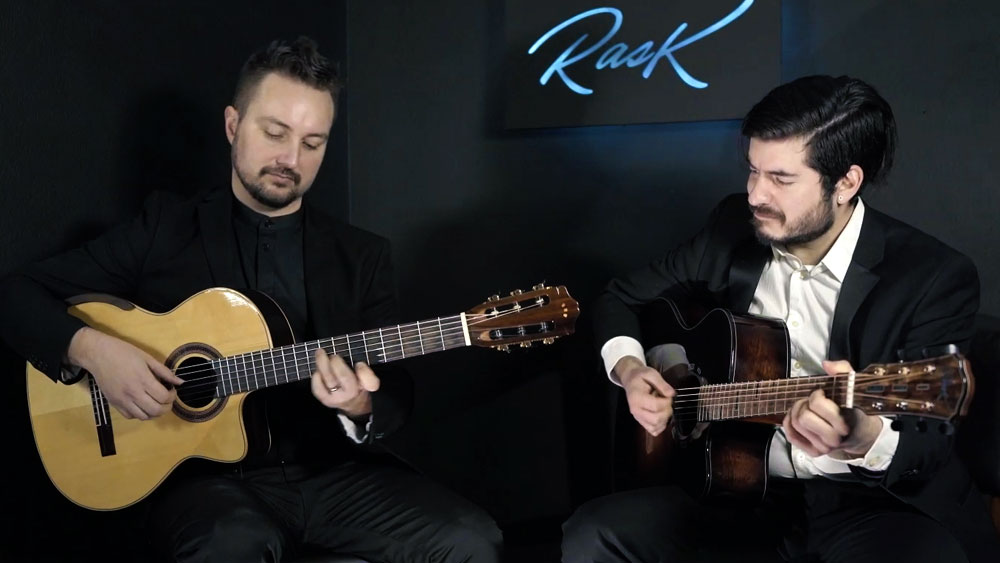 Nylon and Steel Wedding Guitar Duo