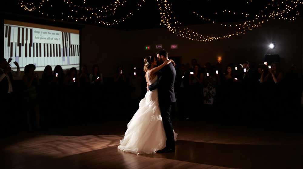 Karaoke Wedding Band Song - All of Me