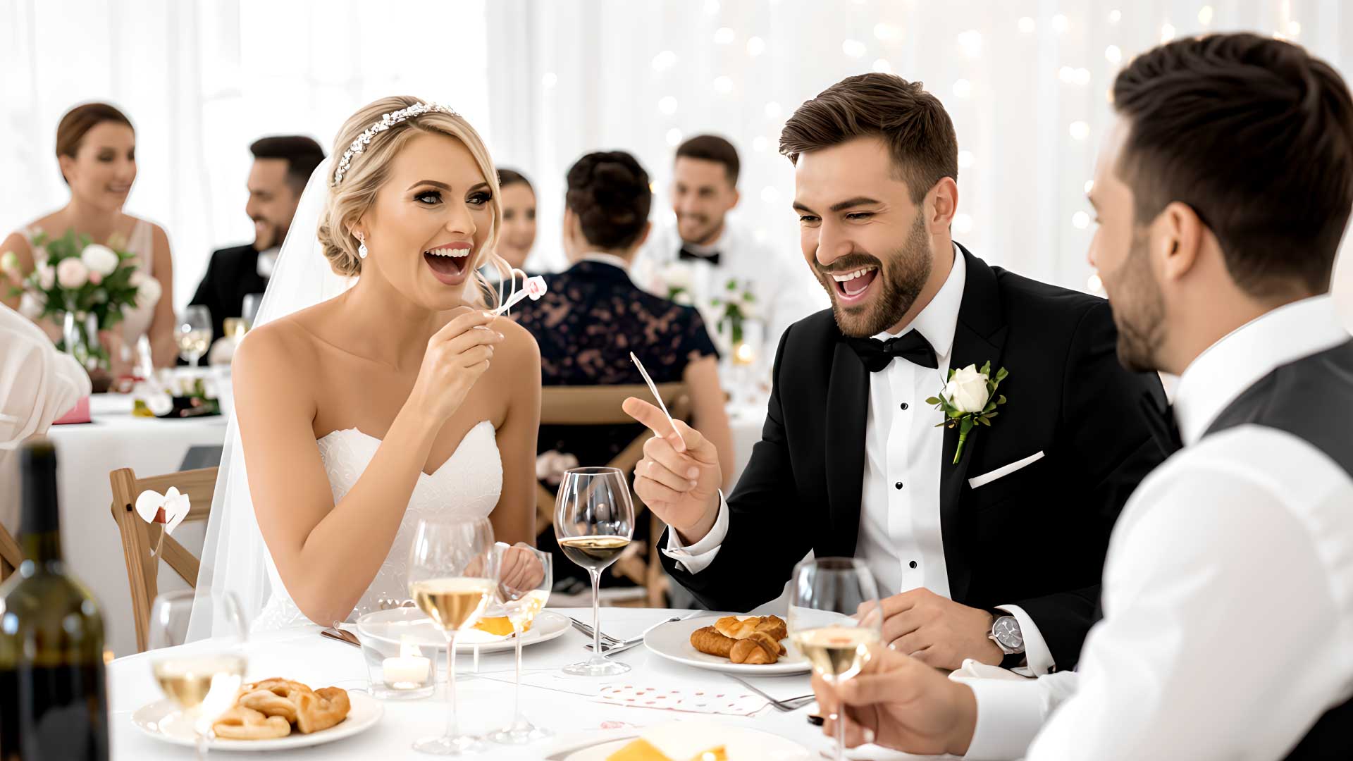 Bride and Groom Wedding Games