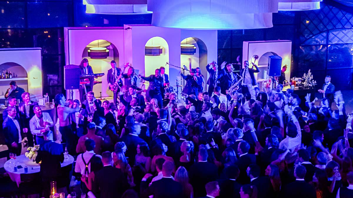Modern Retrospect Live Performance at a Celebrity Wedding
