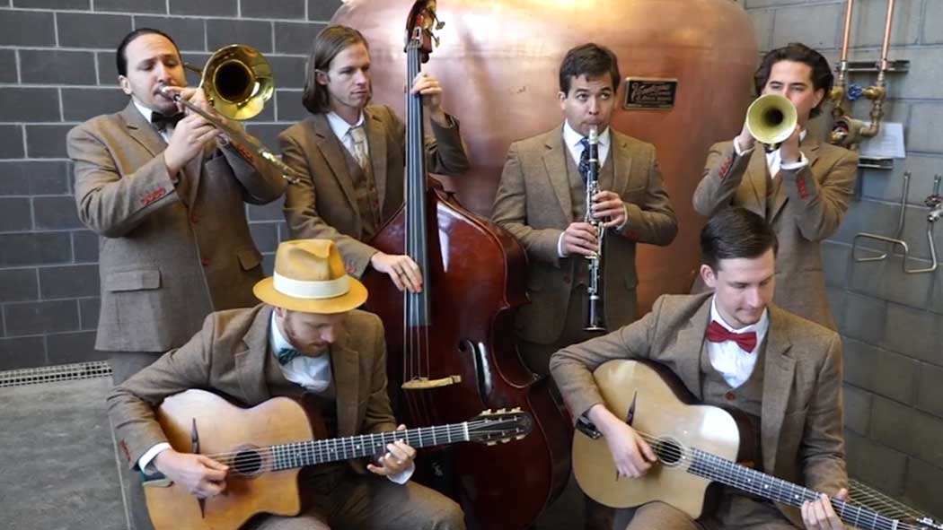 Hot House West Gypsy Jazz Band Playing 1930s Swing Music